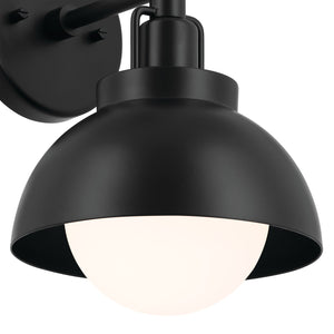 Kichler - 52601BK - One Light Semi Flush Mount - Niva - Black