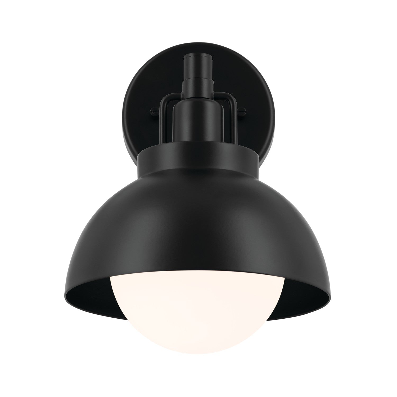 Kichler - 52601BK - One Light Semi Flush Mount - Niva - Black