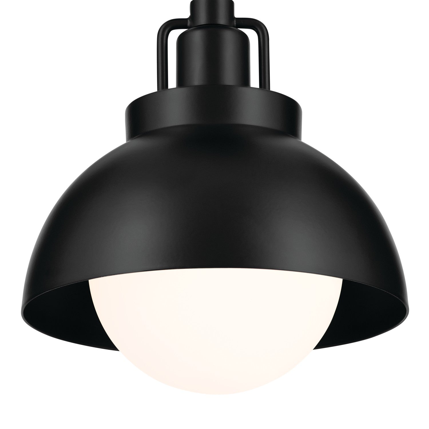 Kichler - 52601BK - One Light Semi Flush Mount - Niva - Black