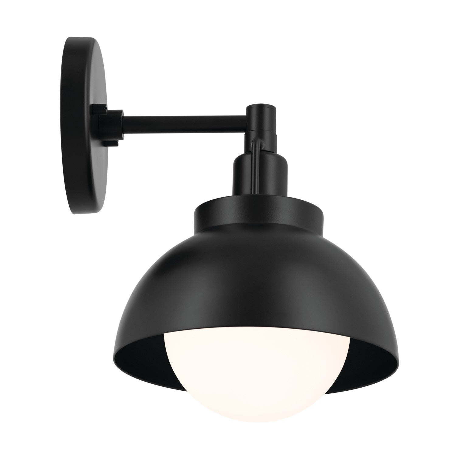 Kichler - 52601BK - One Light Semi Flush Mount - Niva - Black