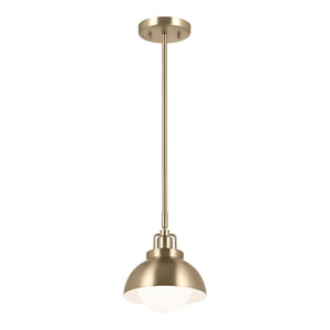 Kichler - 52601CPZ - One Light Semi Flush Mount - Niva - Champagne Bronze