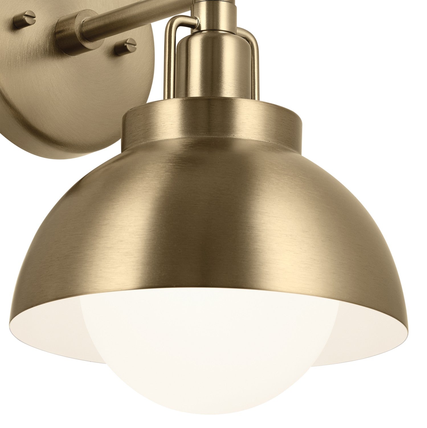 Kichler - 52601CPZ - One Light Semi Flush Mount - Niva - Champagne Bronze