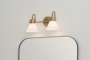 Kichler - 55154CPZ - Two Light Bath - Farum - Champagne Bronze