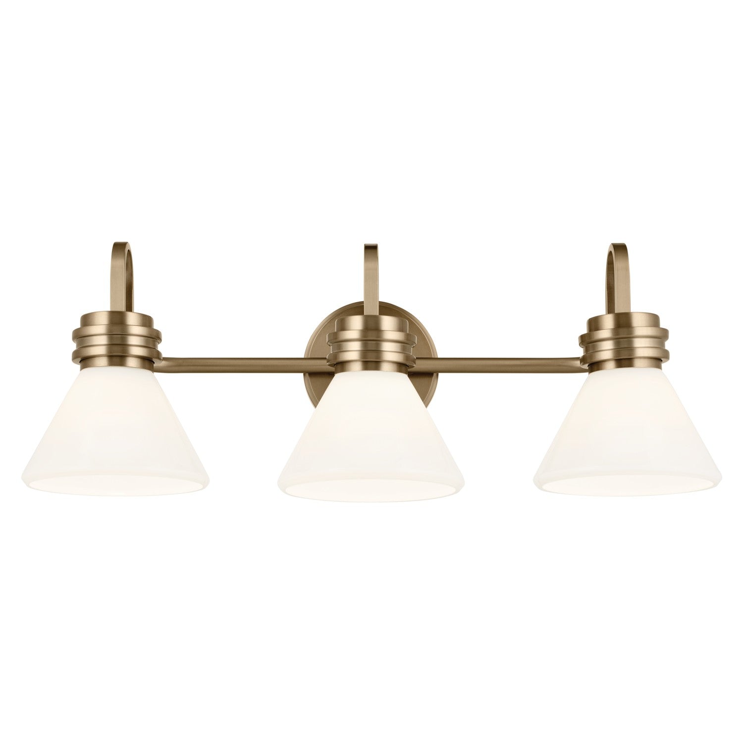 Kichler - 55155CPZ - Three Light Bath - Farum - Champagne Bronze