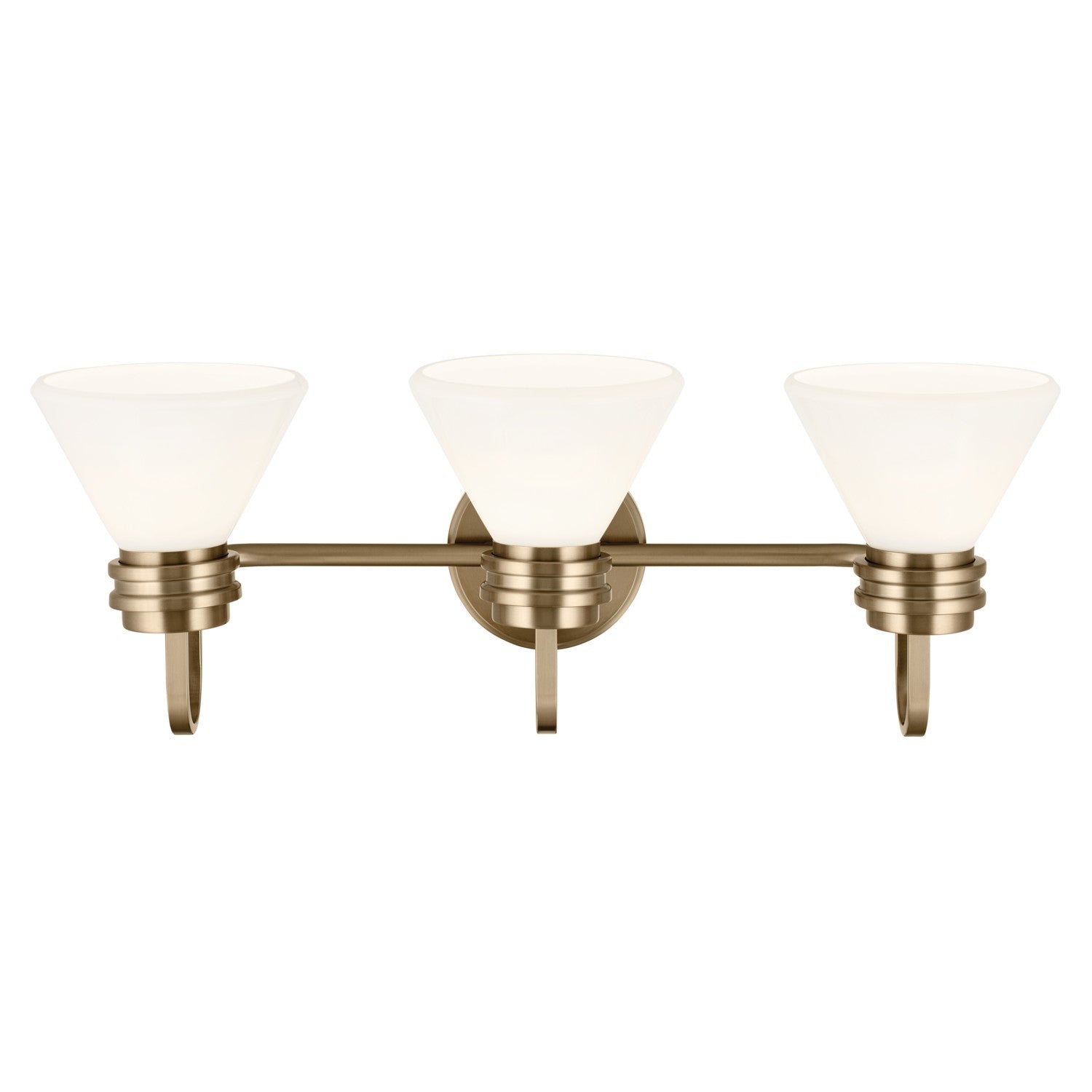 Kichler - 55155CPZ - Three Light Bath - Farum - Champagne Bronze