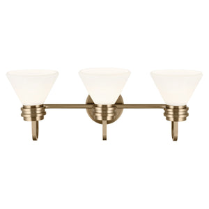 Kichler - 55155CPZ - Three Light Bath - Farum - Champagne Bronze