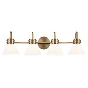 Kichler - 55156CPZ - Four Light Bath - Farum - Champagne Bronze