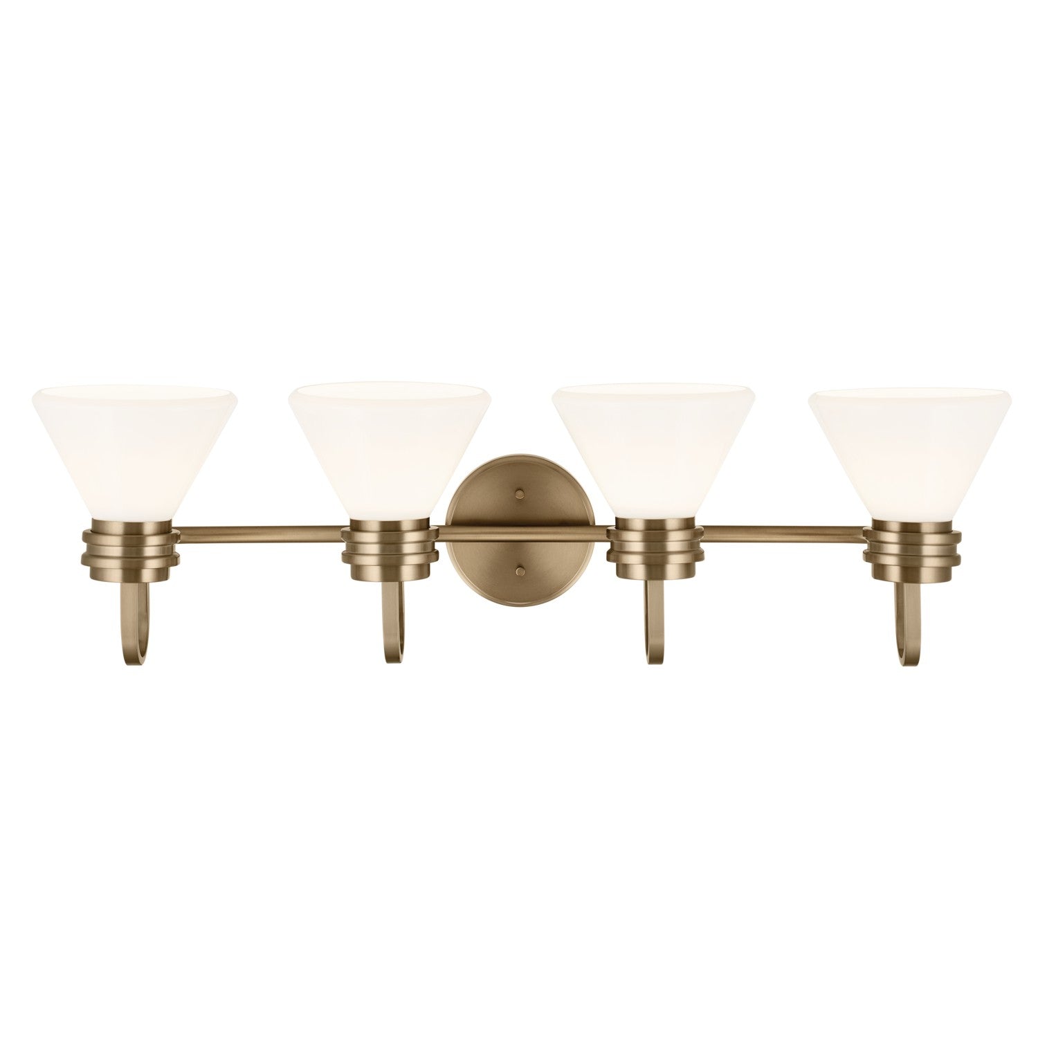 Kichler - 55156CPZ - Four Light Bath - Farum - Champagne Bronze