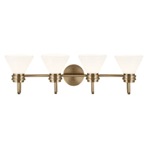 Kichler - 55156CPZ - Four Light Bath - Farum - Champagne Bronze