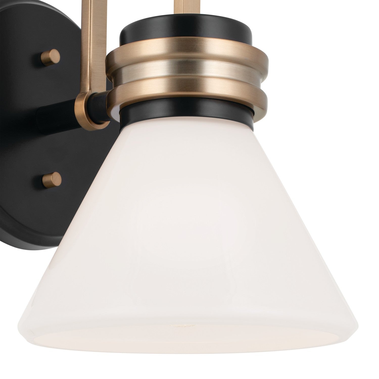 Kichler - 55153BK - One Light Wall Sconce - Farum - Black