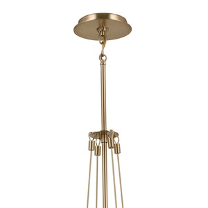 Kichler - 52582CPZ - One Light Pendant - Albers - Champagne Bronze