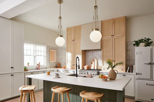 Kichler - 52582CPZ - One Light Pendant - Albers - Champagne Bronze