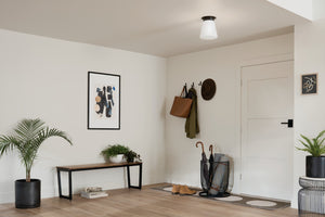 Kichler - 52585BK - One Light Flush Mount - Albers - Black