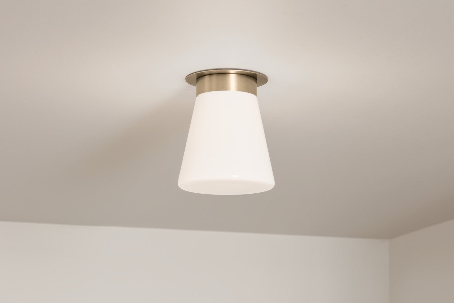 Kichler - 52585CPZ - One Light Flush Mount - Albers - Champagne Bronze