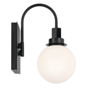 Kichler - 55149BK - One Light Wall Sconce - Hex - Black