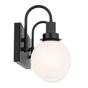 Kichler - 55150BK - Two Light Bath - Hex - Black