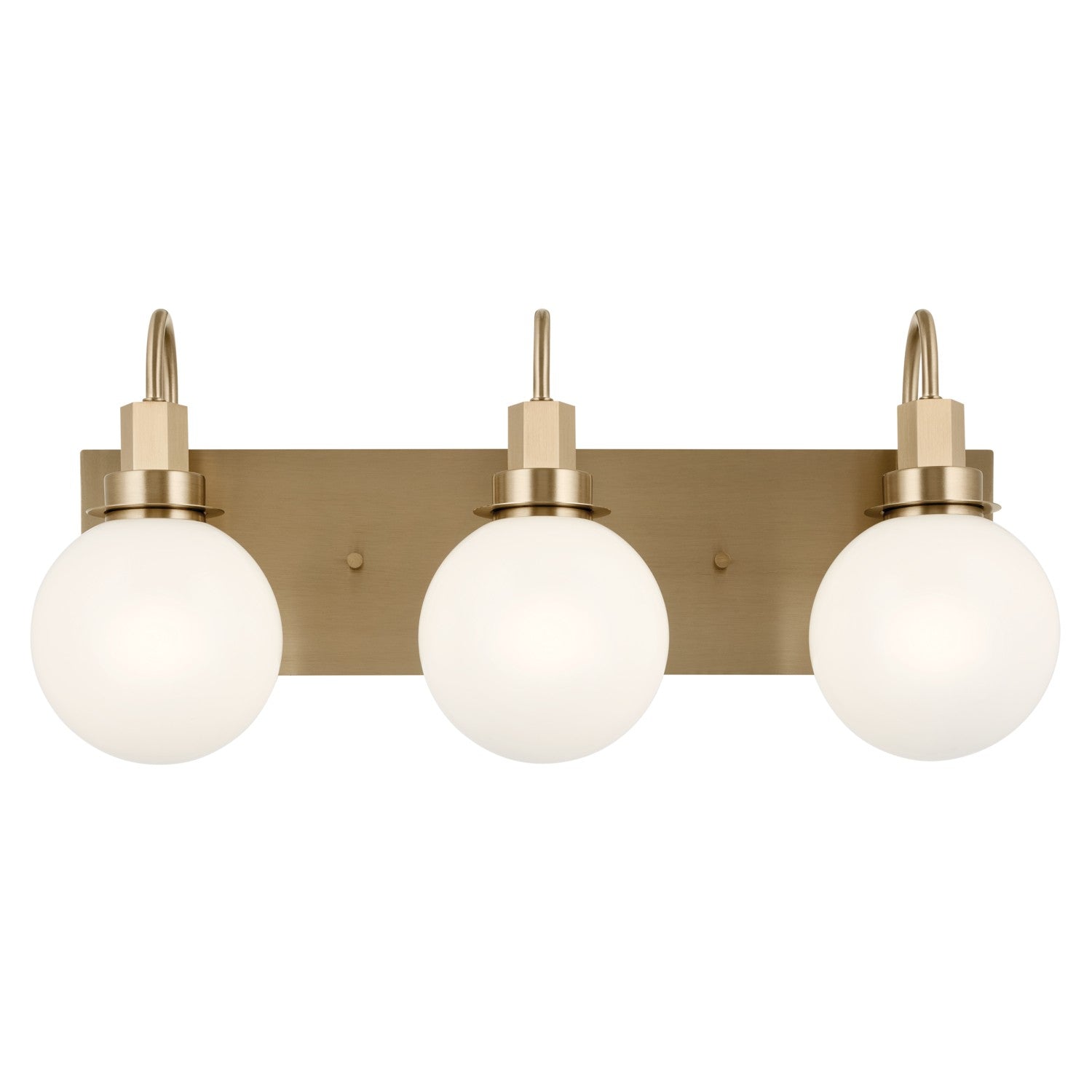 Kichler - 55151CPZ - Three Light Bath - Hex - Champagne Bronze