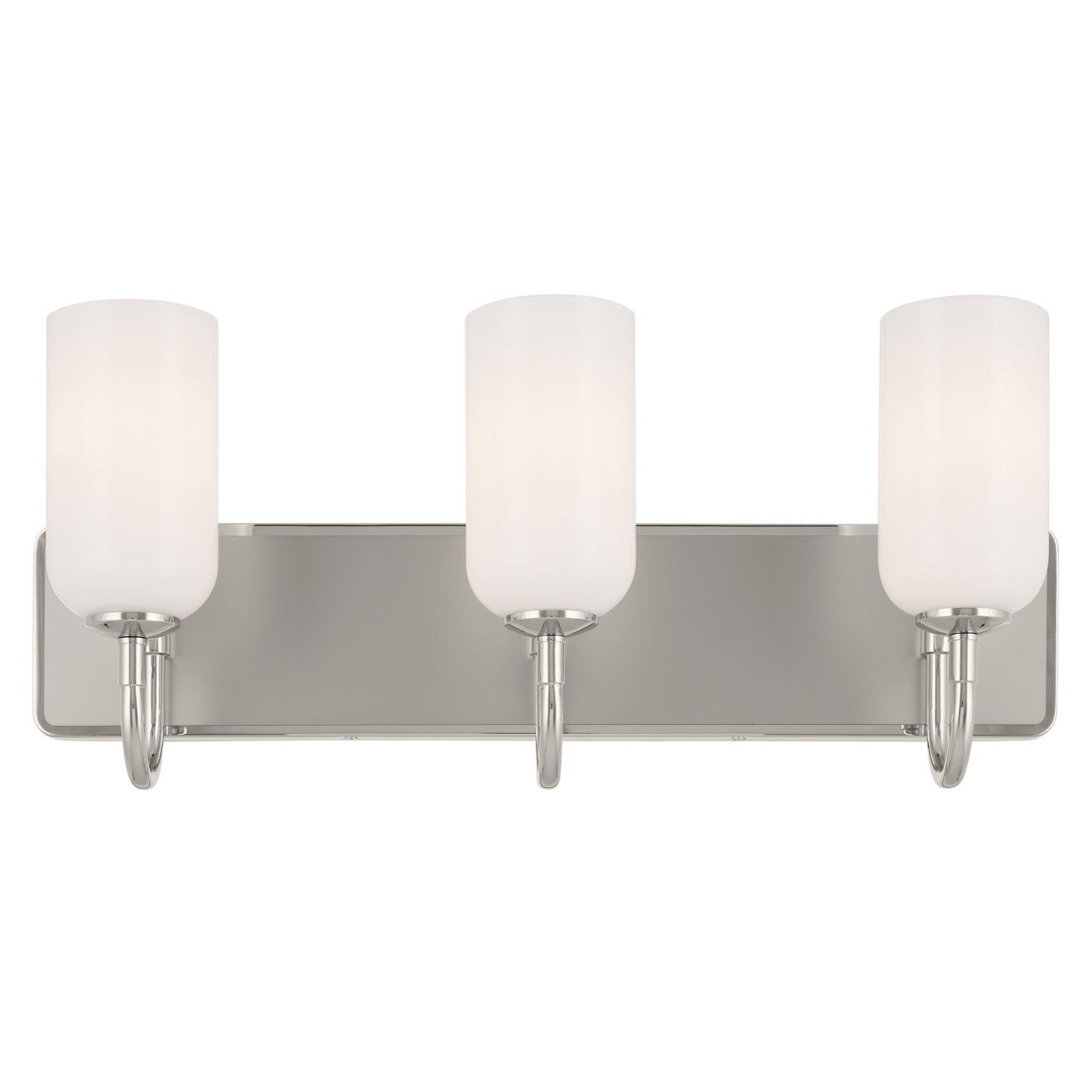 Kichler - 55163PN - Three Light Bath - Solia - Polished Nickel