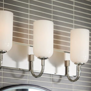 Kichler - 55163PN - Three Light Bath - Solia - Polished Nickel