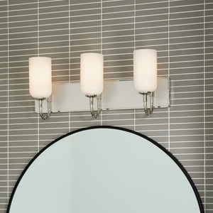 Kichler - 55163PN - Three Light Bath - Solia - Polished Nickel