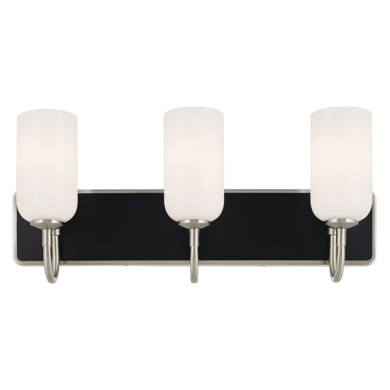 Kichler - 55163NI - Three Light Bath - Solia - Brushed Nickel