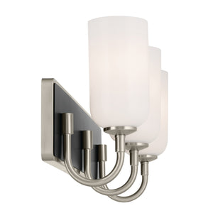 Kichler - 55163NI - Three Light Bath - Solia - Brushed Nickel