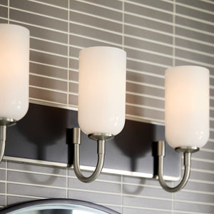 Kichler - 55163NI - Three Light Bath - Solia - Brushed Nickel