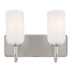 Kichler - 55162PN - Two Light Bath - Solia - Polished Nickel