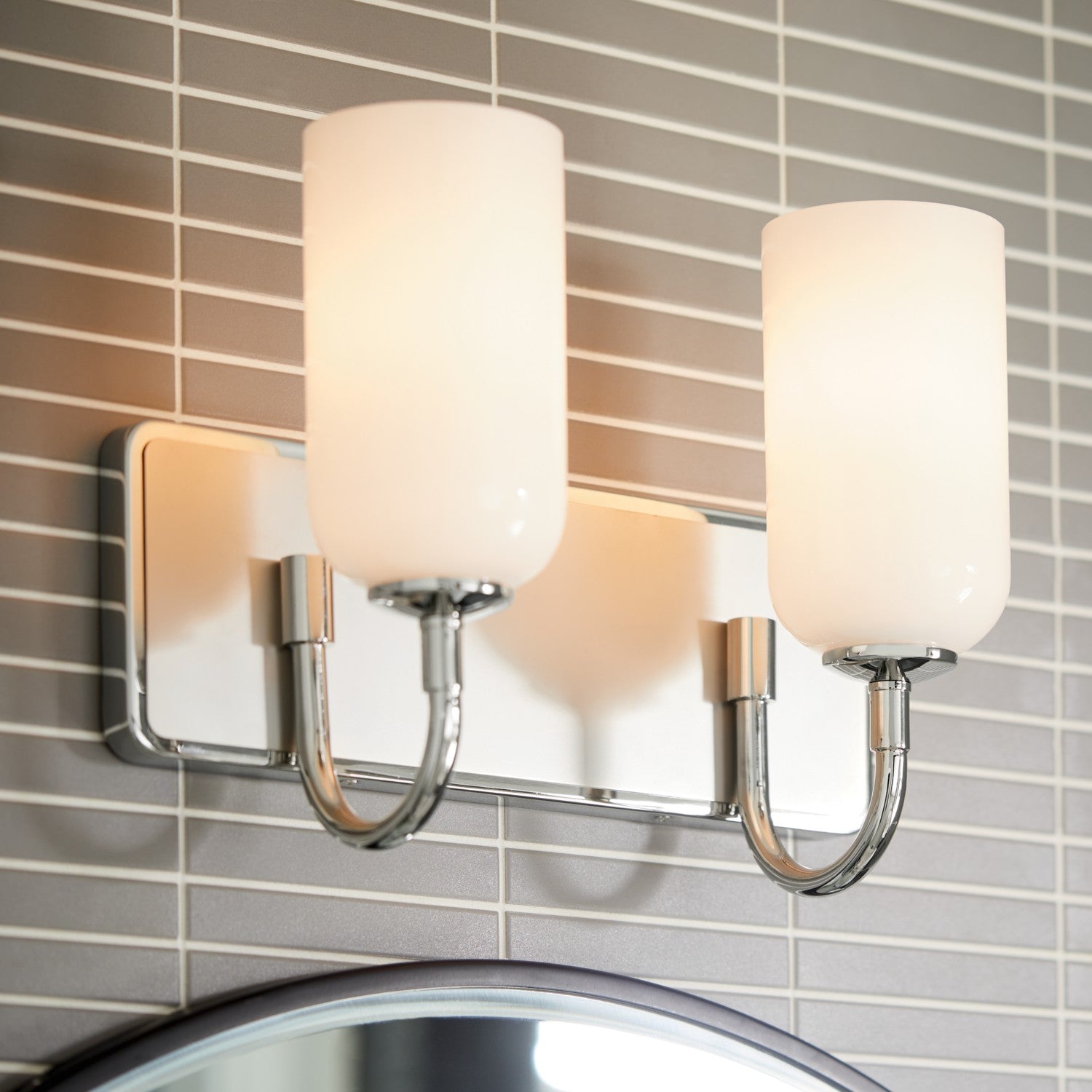 Kichler - 55162PN - Two Light Bath - Solia - Polished Nickel