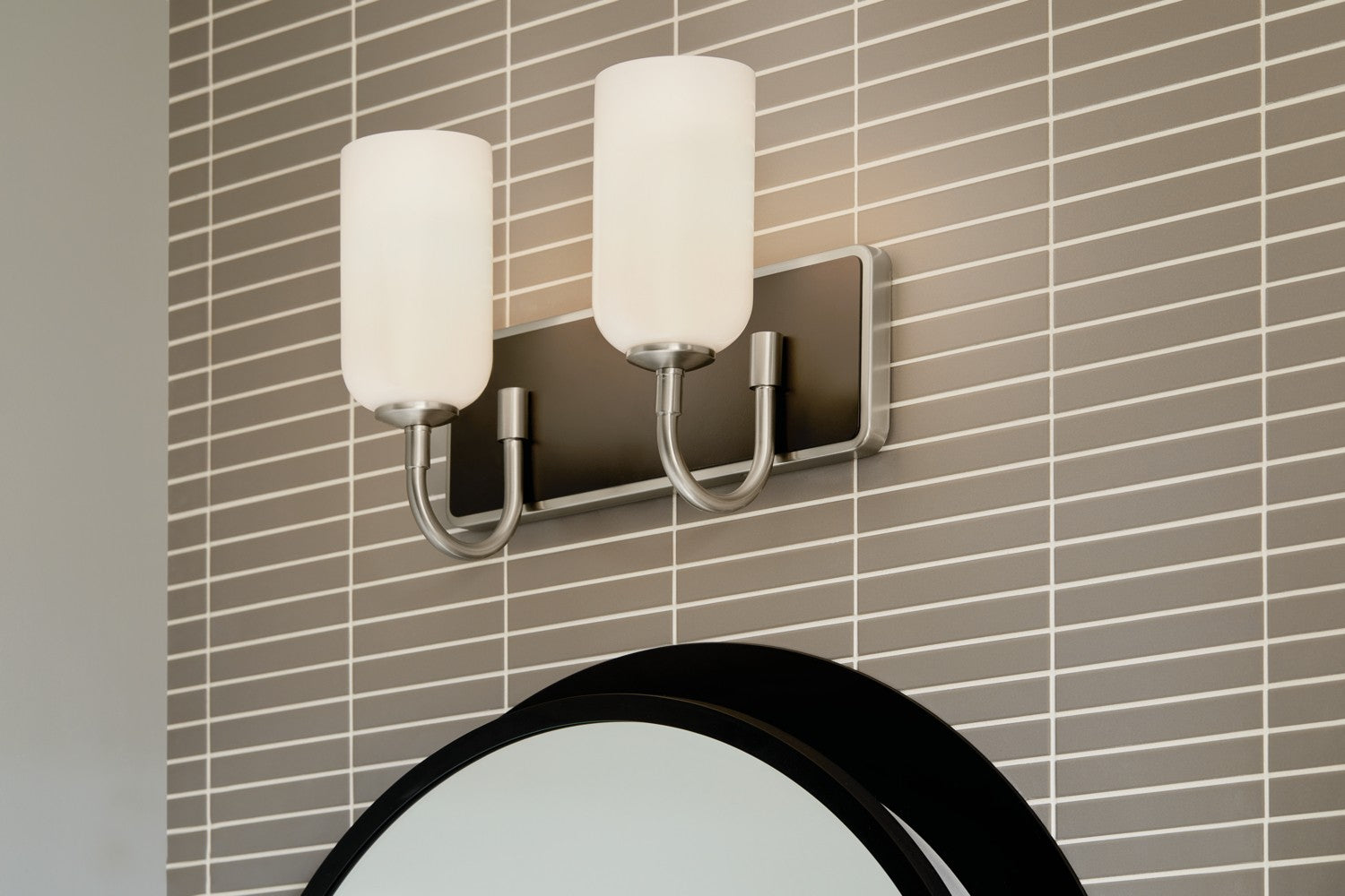 Kichler - 55162NI - Two Light Bath - Solia - Brushed Nickel