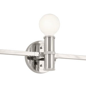 Kichler - 55157PN - Three Light Bath - Torche - Polished Nickel