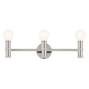 Kichler - 55157PN - Three Light Bath - Torche - Polished Nickel