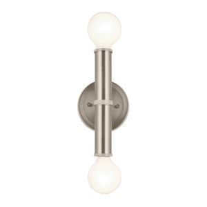 Kichler - 55159NI - Two Light Wall Sconce - Torche - Brushed Nickel