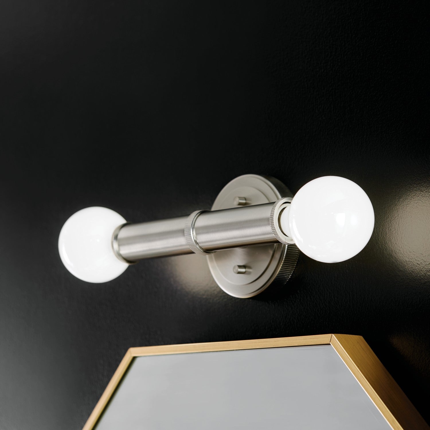 Kichler - 55159NI - Two Light Wall Sconce - Torche - Brushed Nickel