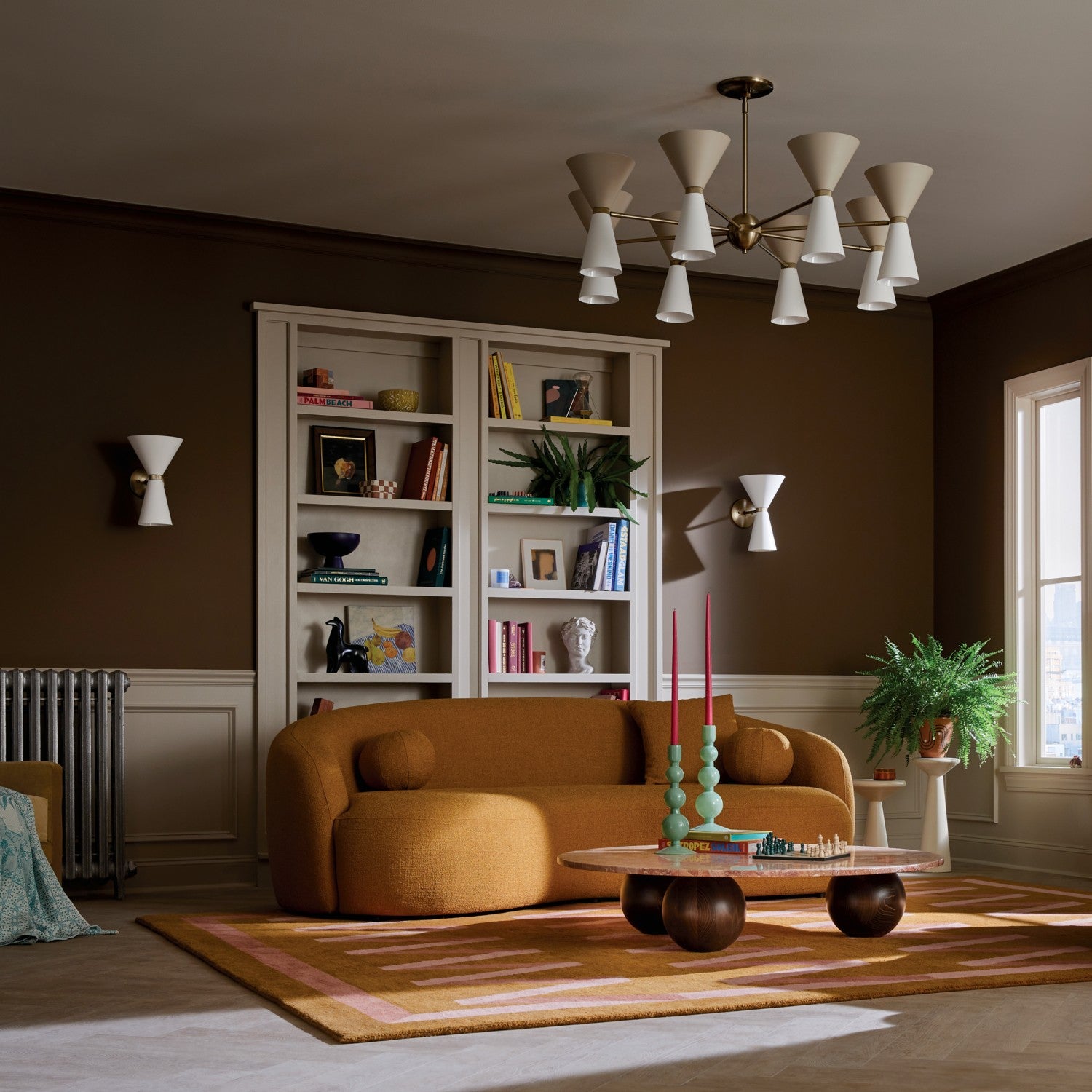 Kichler - 52533CPZWH - LED Chandelier - Gala - Champagne Bronze