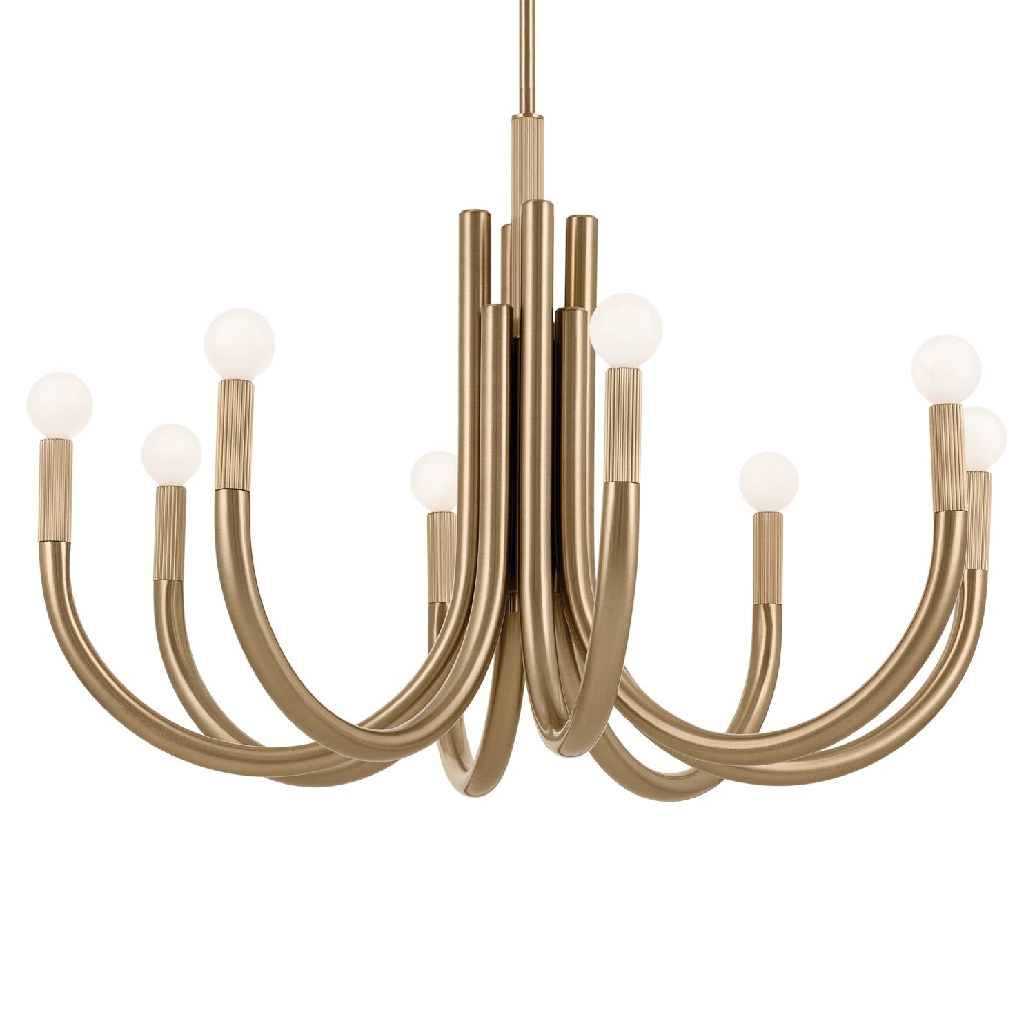 Kichler - 52550CPZ - Eight Light Chandelier - Odensa - Champagne Bronze