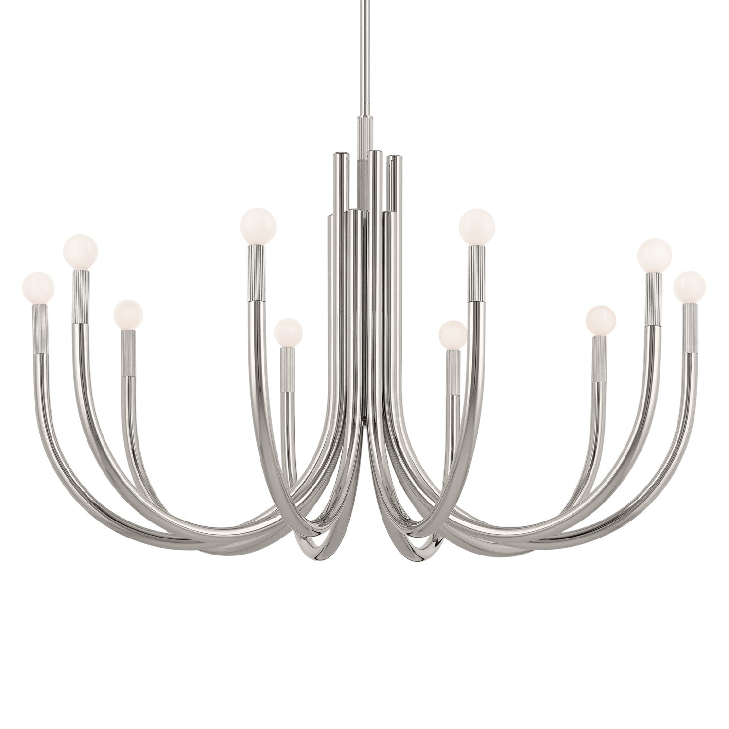 Kichler - 52551PN - Ten Light Chandelier - Odensa - Polished Nickel