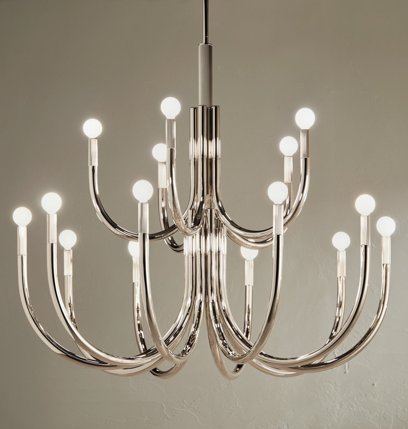 Kichler - 52552PN - 15 Light Chandelier - Odensa - Polished Nickel