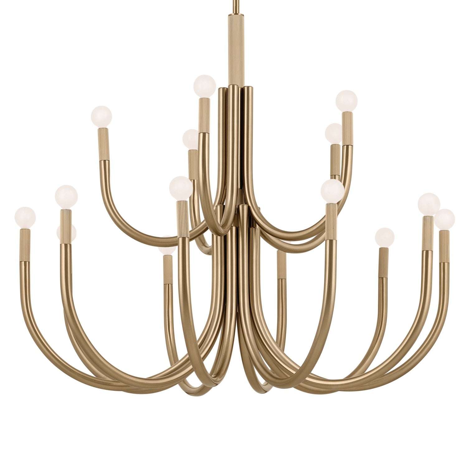 Kichler - 52552CPZ - 15 Light Chandelier - Odensa - Champagne Bronze