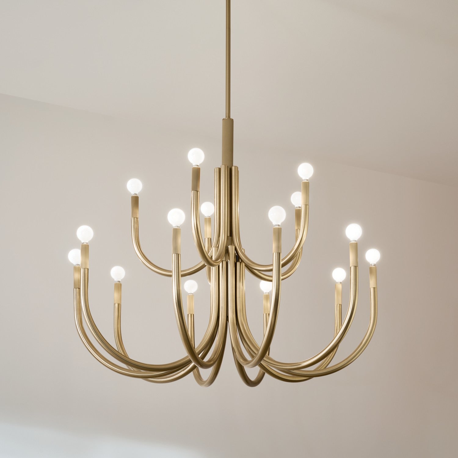 Kichler - 52552CPZ - 15 Light Chandelier - Odensa - Champagne Bronze