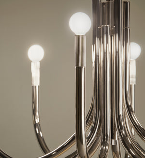 Kichler - 52553PN - Eight Light Chandelier - Odensa - Polished Nickel