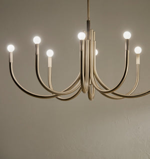 Kichler - 52553CPZ - Eight Light Chandelier - Odensa - Champagne Bronze