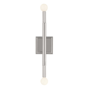 Kichler - 52556PN - Two Light Wall Sconce - Odensa - Polished Nickel