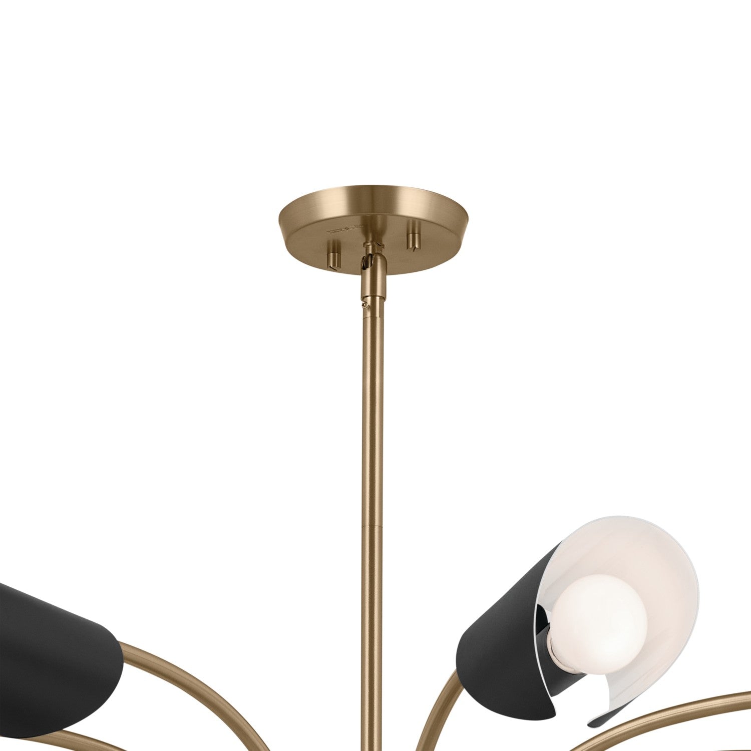 Kichler - 52560CPZBK - Eight Light Chandelier - Arcus - Champagne Bronze