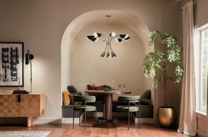 Kichler - 52560CPZBK - Eight Light Chandelier - Arcus - Champagne Bronze