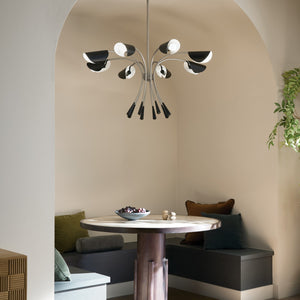 Kichler - 52560SN - Eight Light Chandelier - Arcus - Satin Nickel