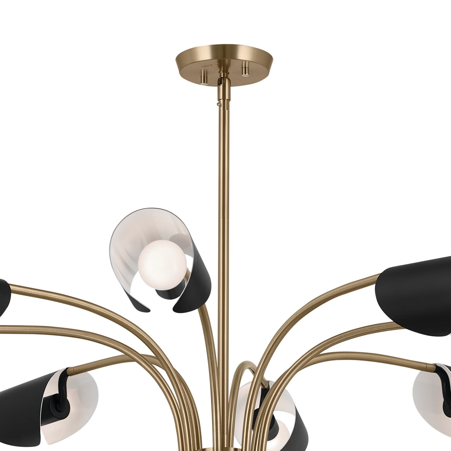 Kichler - 52561CPZBK - 12 Light Chandelier - Arcus - Champagne Bronze