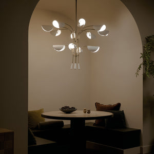 Kichler - 52561CPZWH - 12 Light Chandelier - Arcus - Champagne Bronze
