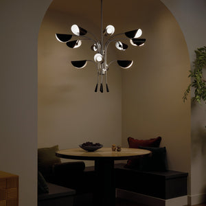 Kichler - 52561SN - 12 Light Chandelier - Arcus - Satin Nickel