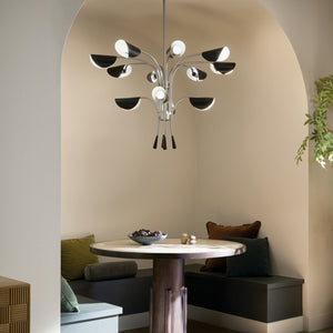 Kichler - 52561SN - 12 Light Chandelier - Arcus - Satin Nickel